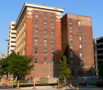 Sanford Hotel (Omaha) from NW 2
