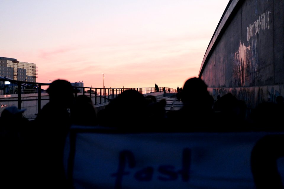 Sand im Getriebe protest A100 Sonnenallee 2021-06-05 15