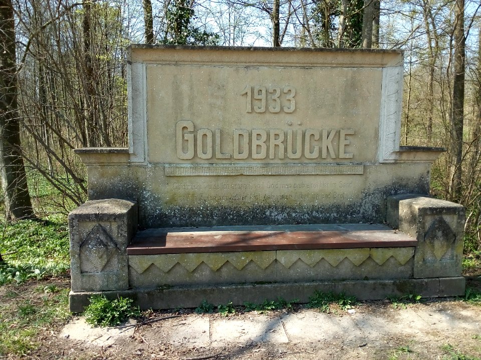Sandbach, Goldbrücke