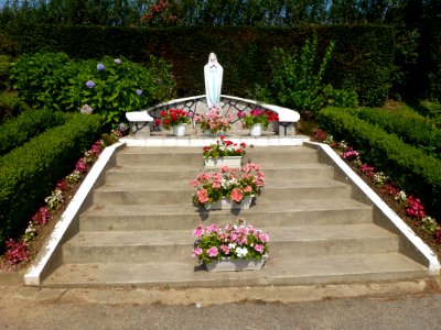 Sanghen (Pas-de-Calais) statue de la Vierge