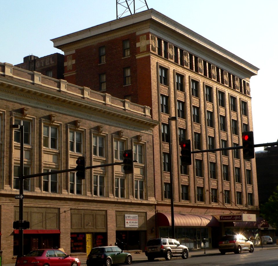 Sanford Hotel (Omaha) from NE 1