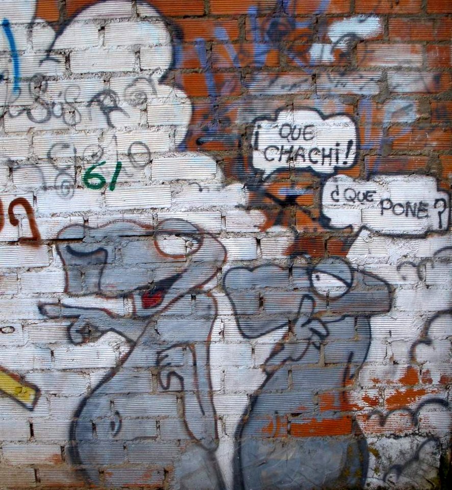 Santa María del Páramo - graffiti 2