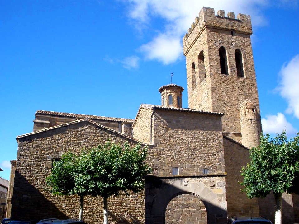 Sanguesa - Iglesia de Santiago 01