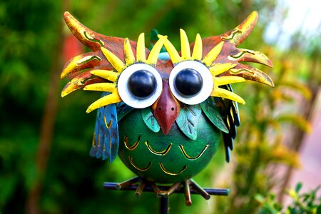 Decorative owl decoration