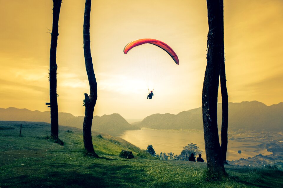 Landscape tourism sky