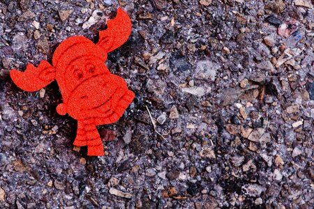 Red felt christmas