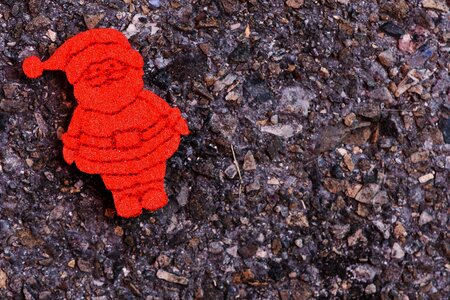 Red felt christmas