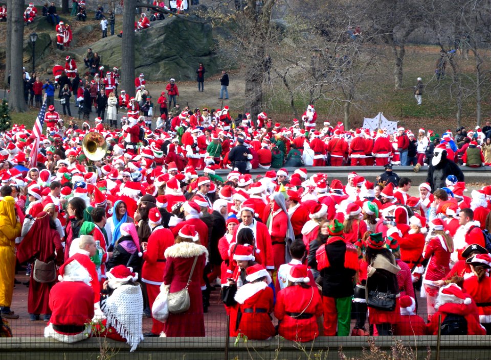 Santacon 2010 Bethesda jeh