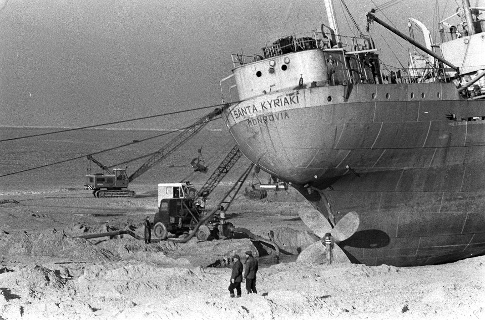 Santa Kyriaki bij IJmuiden wordt uitgegraven, Bestanddeelnr 918-6521