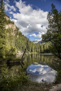 Rugged lizard lake colorado photo