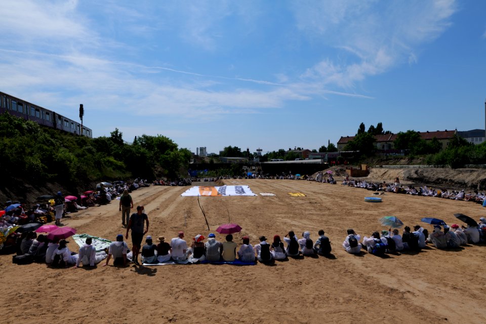 Sand im Getriebe protest A100 Treptower Park 2021-06-05 90