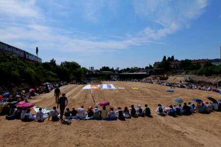 Sand im Getriebe protest A100 Treptower Park 2021-06-05 90