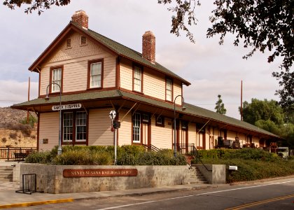 Santa Susana Depot view from southwest 2014-11-13