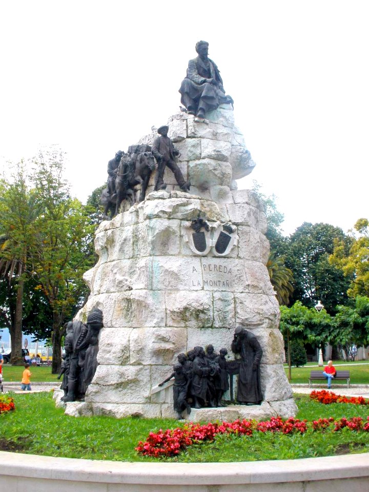 Santander - Monumento a Pereda