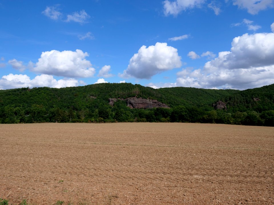Sandstone cliffs at Rurtal in September 2019 18