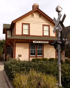 Santa Susana Depot view from west 2014-11-13