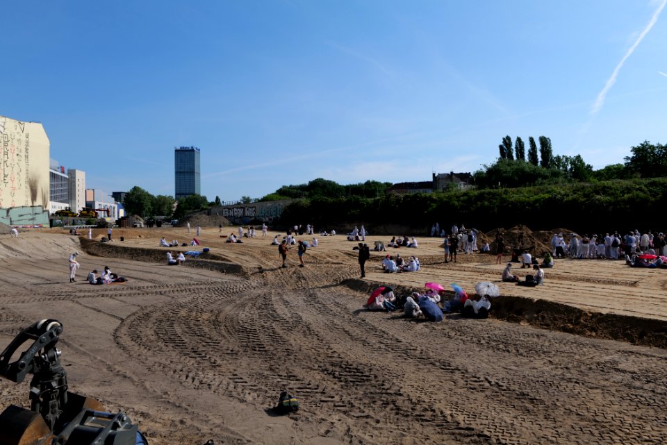 Sand im Getriebe protest A100 Treptower Park 2021-06-05 31