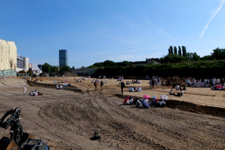 Sand im Getriebe protest A100 Treptower Park 2021-06-05 31