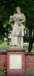 Sandsteinfigur hl. Nepomuk