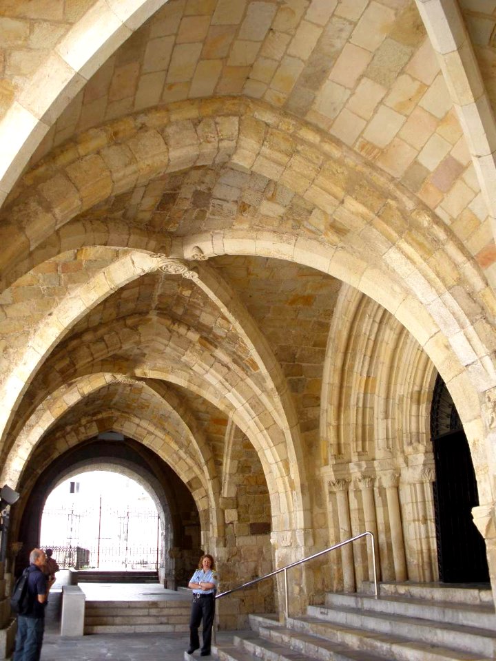 Santander - Catedral, pórtico 1