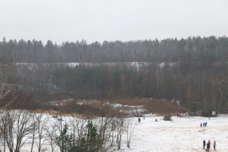 Sandgrube im Jagen 86 with snow 2021-01-03 03