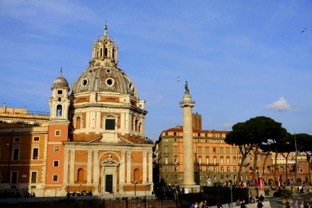 Santa Maria di Loreto - Rome, Italy - DSC06377 photo