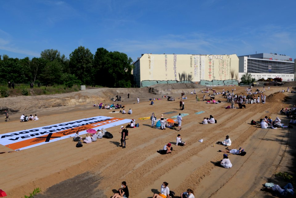 Sand im Getriebe protest A100 Treptower Park 2021-06-05 40