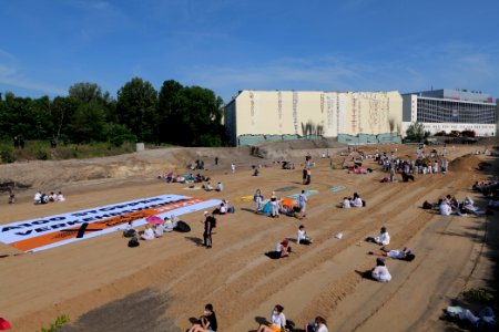 Sand im Getriebe protest A100 Treptower Park 2021-06-05 40