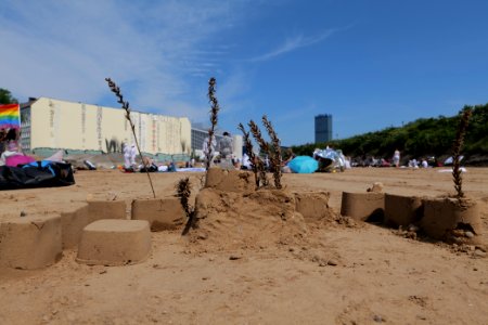 Sand im Getriebe protest A100 Treptower Park 2021-06-05 69