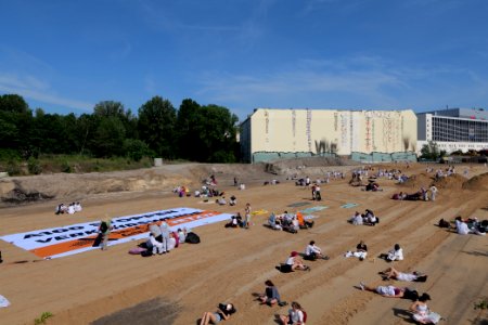 Sand im Getriebe protest A100 Treptower Park 2021-06-05 43