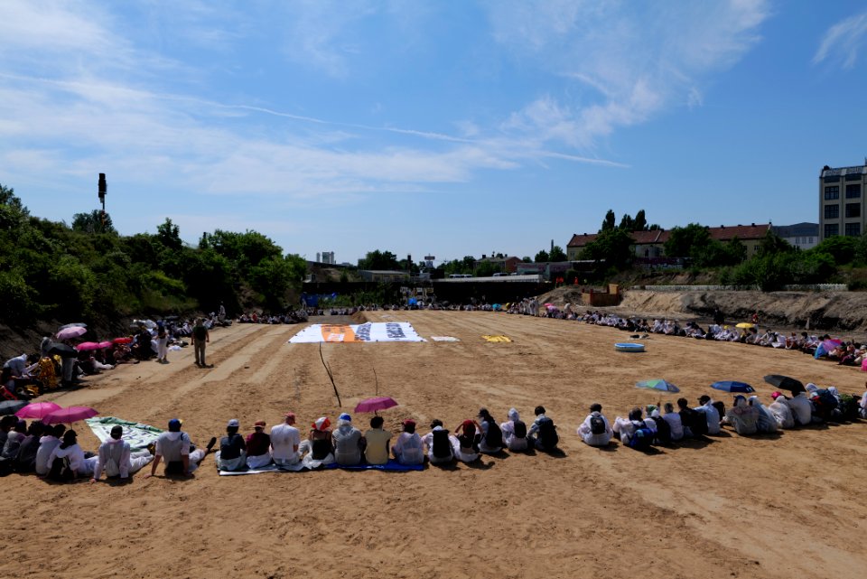 Sand im Getriebe protest A100 Treptower Park 2021-06-05 92