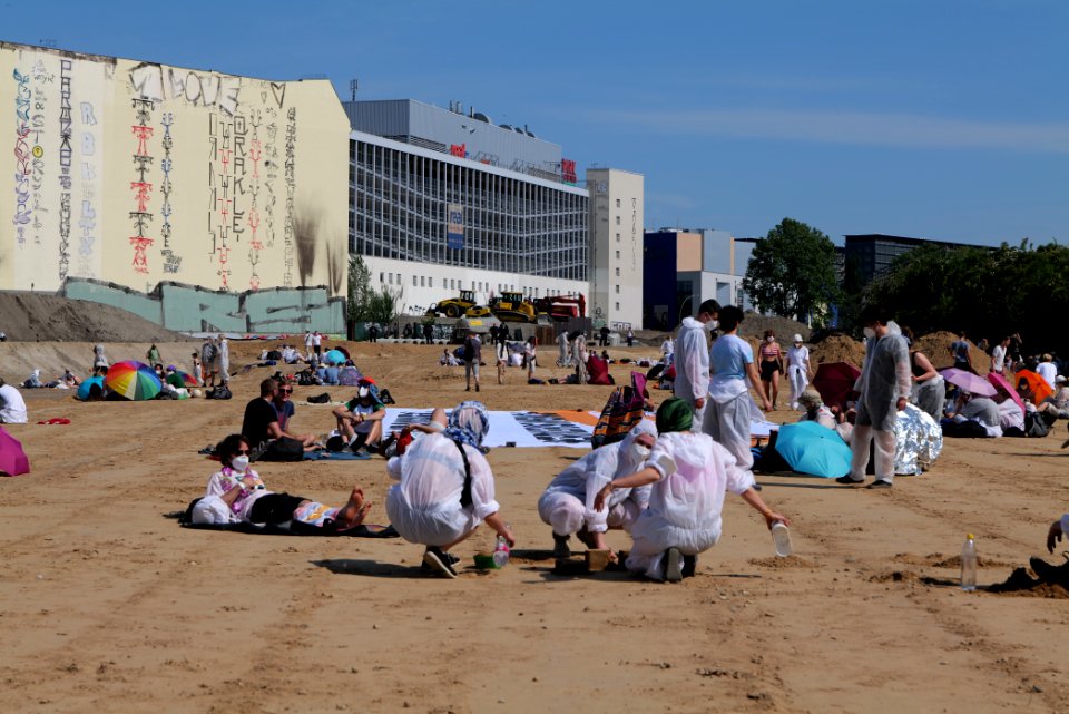 Sand im Getriebe protest A100 Treptower Park 2021-06-05 54