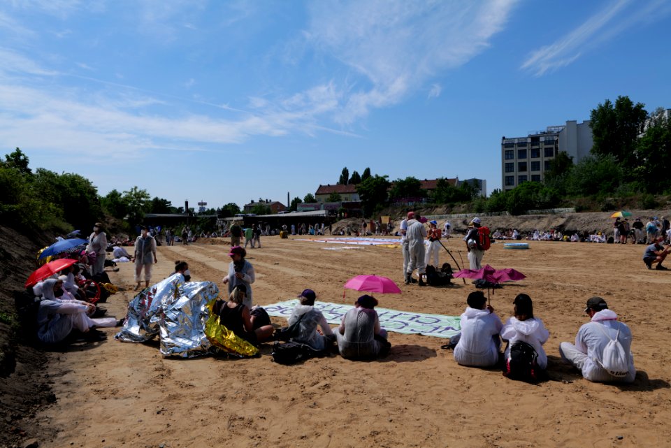 Sand im Getriebe protest A100 Treptower Park 2021-06-05 82