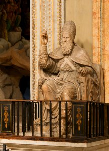 Santa Maria in ara Coeli statue Paul III, Capitole, Rome, Italy photo