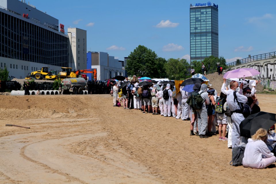 Sand im Getriebe protest A100 Treptower Park 2021-06-05 169