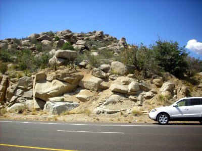 Sandia granite photo