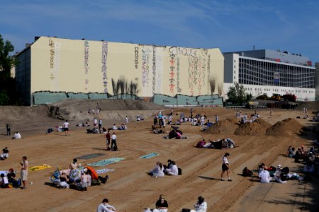 Sand im Getriebe protest A100 Treptower Park 2021-06-05 44