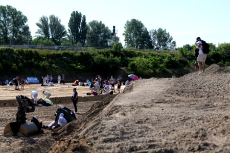 Sand im Getriebe protest A100 Treptower Park 2021-06-05 20