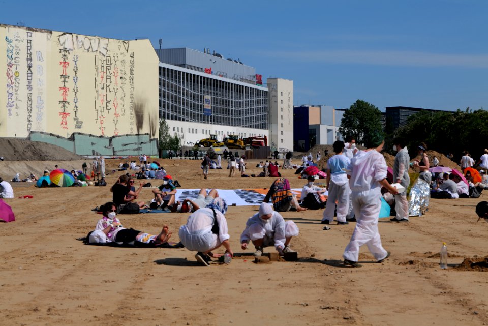 Sand im Getriebe protest A100 Treptower Park 2021-06-05 55