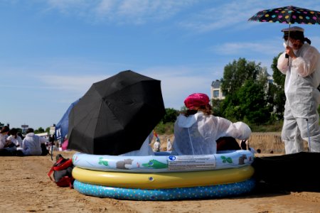 Sand im Getriebe protest A100 Treptower Park 2021-06-05 26