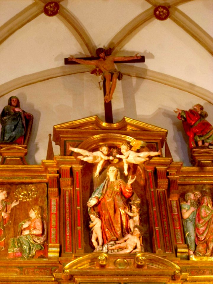 San Adrián - Iglesia de la Virgen de la Palma, retablo mayor 14