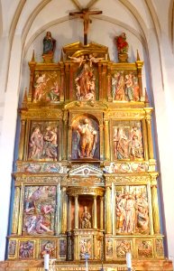 San Adrián - Iglesia de la Virgen de la Palma, retablo mayor 06