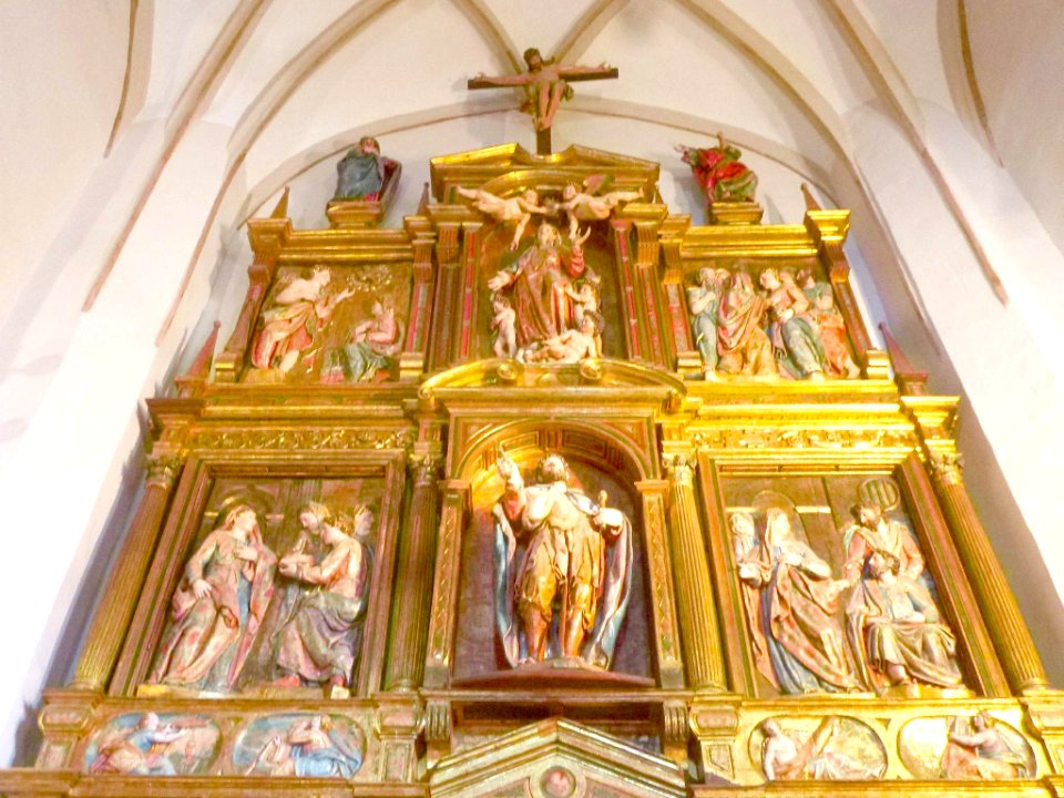 San Adrián - Iglesia de la Virgen de la Palma, retablo mayor 04