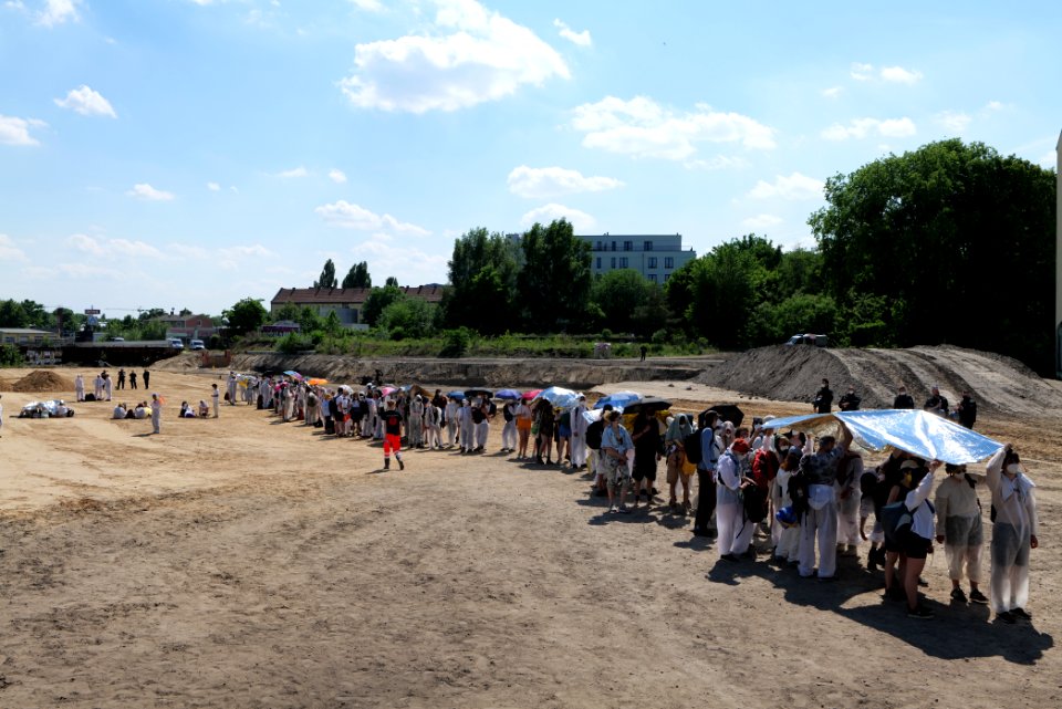 Sand im Getriebe protest A100 Treptower Park 2021-06-05 182