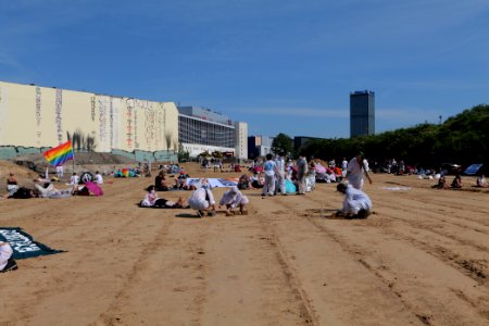 Sand im Getriebe protest A100 Treptower Park 2021-06-05 56