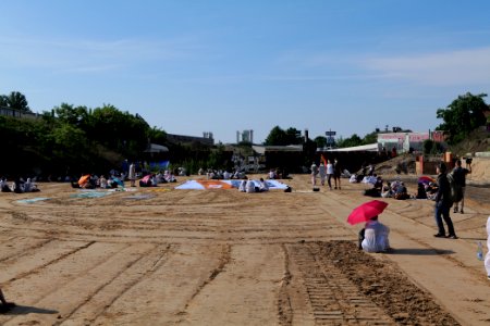 Sand im Getriebe protest A100 Treptower Park 2021-06-05 23