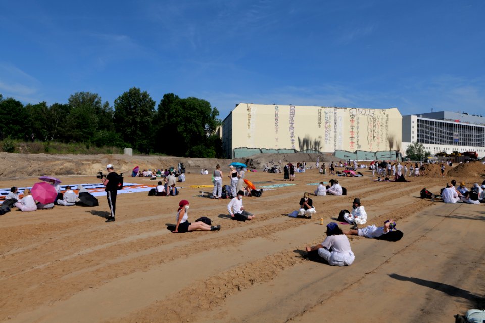 Sand im Getriebe protest A100 Treptower Park 2021-06-05 33