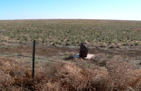 Santa Fe Trail DAR marker KS-CO line 4