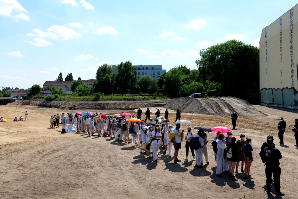 Sand im Getriebe protest A100 Treptower Park 2021-06-05 186