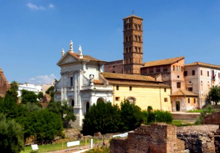 Santa Francesca Romana Forum Romanum Rome photo